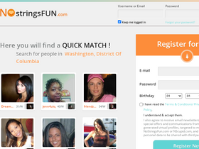 'nostringsfun.com' screenshot