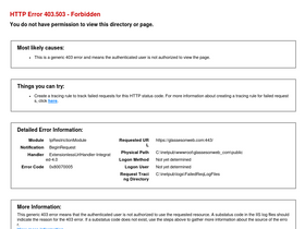'glassesonweb.com' screenshot