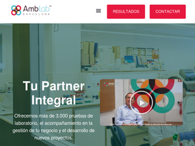 'ambar-lab.com' screenshot