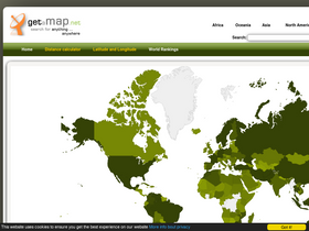 'getamap.net' screenshot