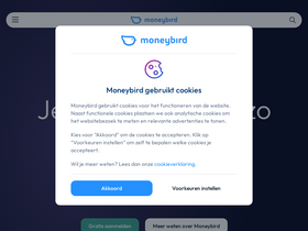 'moneybird.nl' screenshot