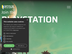 'spaceengineersgame.com' screenshot