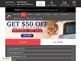 'giga-tires.com' screenshot