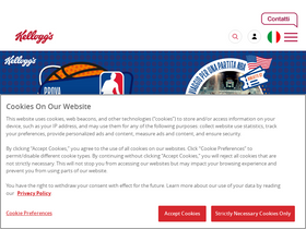 'kelloggs.it' screenshot