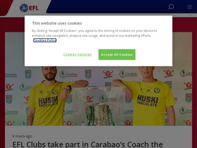 'efl.com' screenshot
