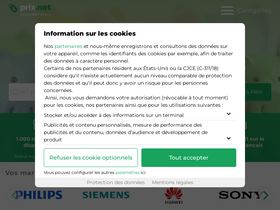 'prix.net' screenshot