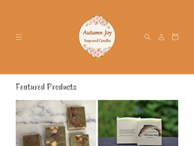 autumnjoy-shop.com homepage screenshot