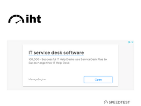 'internethealthtest.org' screenshot
