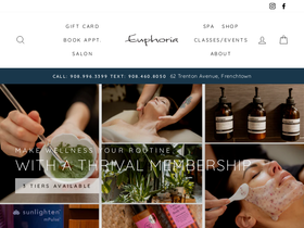 euphoriastudio.com homepage screenshot