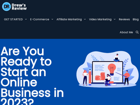 'drews-review.com' screenshot