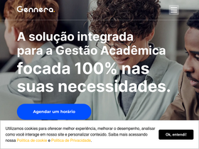 'gennera.com.br' screenshot