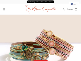 almacoquette.com homepage screenshot