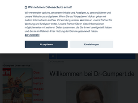 'dr-gumpert.de' screenshot