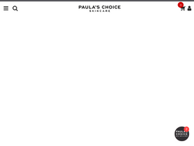 'paulaschoice.com.tw' screenshot