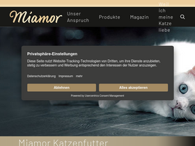 'miamor.de' screenshot