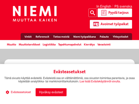 'niemi.fi' screenshot