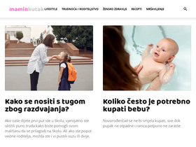 'maminkutak.com' screenshot