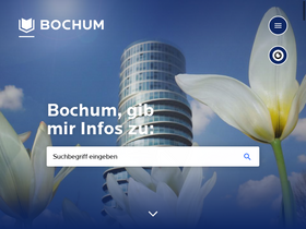 'bochum.de' screenshot