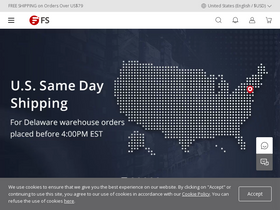 'fs.com' screenshot