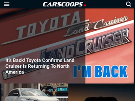 'carscoops.com' screenshot