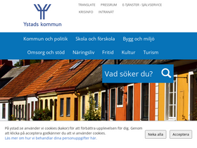 'ystad.se' screenshot