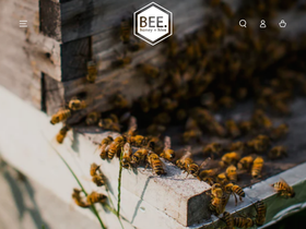 beehoneyandhive.com homepage screenshot