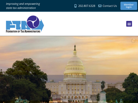 'taxadmin.org' screenshot