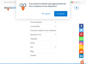'eccolecco.it' screenshot