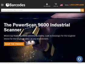 'barcodesinc.com' screenshot