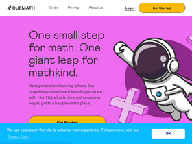 'cuemath.com' screenshot
