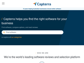 'capterra.com.au' screenshot