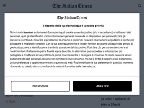 'theitaliantimes.it' screenshot