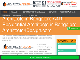 'architects4design.com' screenshot