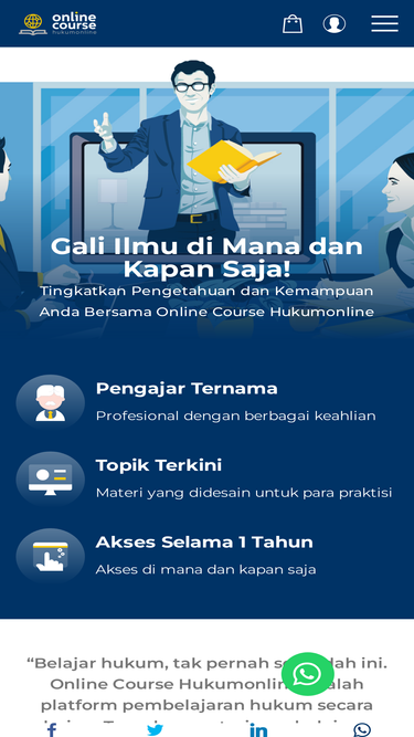 learning.hukumonline.com Traffic Analytics, Ranking & Audience ...