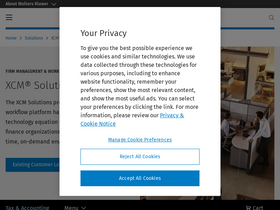 'xcmsolutions.com' screenshot