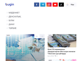 'bugin.kz' screenshot