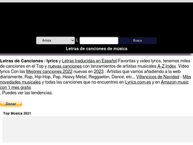 'quedeletras.com' screenshot