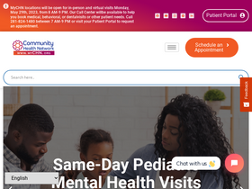 'mychn.org' screenshot