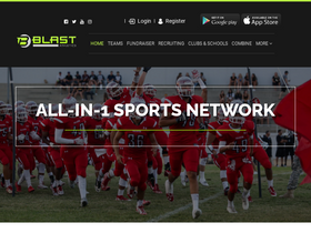 'blastathletics.com' screenshot