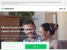 'getamover.co.uk' screenshot