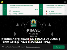 'cafonline.com' screenshot