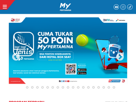 'mypertamina.id' screenshot