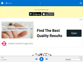 'al-quran.cc' screenshot