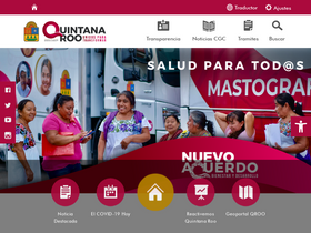 'omequidad.qroo.gob.mx' screenshot