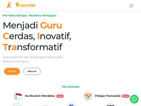 'kejarcita.id' screenshot