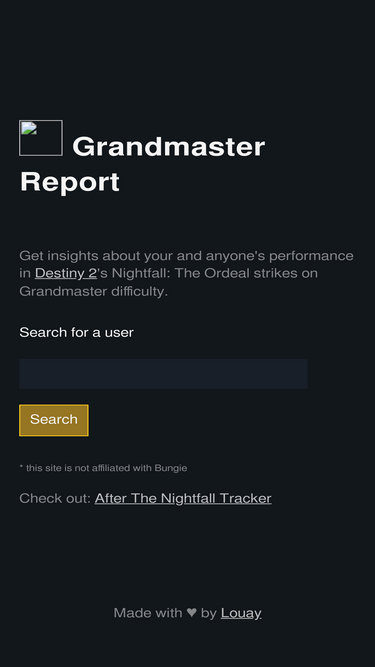 nightfall.report Competitors - Top Sites Like nightfall.report