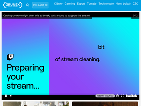 'grunex.com' screenshot