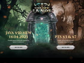 Shadowlands.club website image