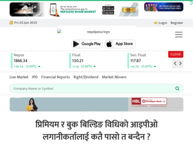 'nepalipaisa.com' screenshot