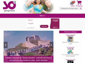 'sogeografia.com.br' screenshot